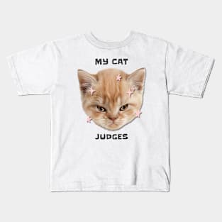 Funny Grumpy Cat Kids T-Shirt